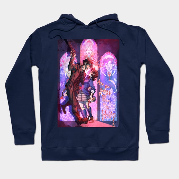 Heathers - Our Love is God Hoodie by Mordred's Crown